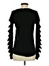 Aqua Black 3/4 Sleeve Top Size XS - photo 2