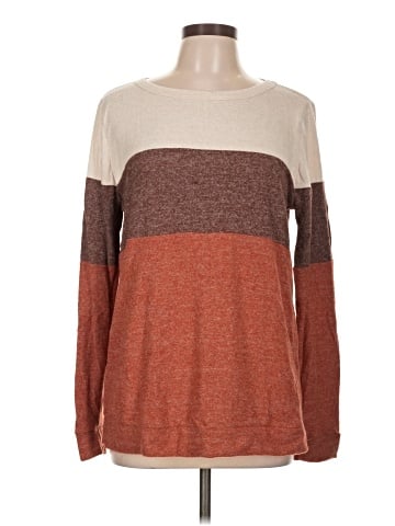 Pink Clover Pullover Sweater (view 1)