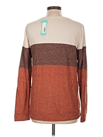 Pink Clover Pullover Sweater (view 2)