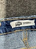 Zara TRF Blue Denim Shorts Size 4 - photo 3