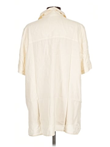 Avenue Short Sleeve Silk Top (view 2)