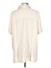Avenue 100% Silk Ivory Short Sleeve Silk Top Size 14 Plus - photo 2