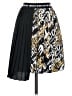 Versace Jeans Couture 100% Polyester Print Black Formal Skirt Size 2 - photo 1