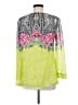 Soft Surroundings 100% Polyester Green Long Sleeve Blouse Size M - photo 2
