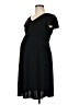 Maternite 100% Polyester Black Casual Dress Size M - photo 1