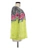 Soft Surroundings 100% Polyester Green Long Sleeve Blouse Size M - photo 4