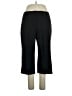 Larry Levine Solid Black Active Pants Size 16 - photo 1
