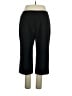 Larry Levine Solid Black Active Pants Size 16 - photo 2