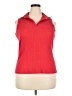 Extra Touch Red Sleeveless Blouse Size 2X - photo 1