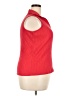 Extra Touch Red Sleeveless Blouse Size 2X - photo 4