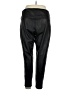 Athena Marie Snake Print Solid Black Active Pants Size 1X - photo 2