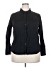 Lane Bryant Black 3/4 Sleeve Button-Down Shirt Size 18 - 20 Plus - photo 1