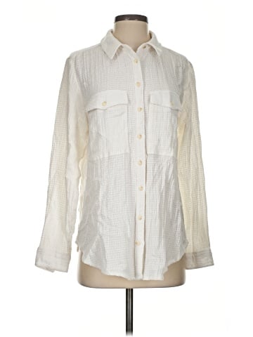 Pilcro Long Sleeve Button-Down Shirt (view 1)