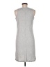 Nine West Solid Gray Casual Dress Size M - photo 2