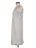 Nine West Solid Gray Casual Dress Size M - photo 5