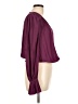 Ramy Brook Burgundy Long Sleeve Blouse Size L - photo 4