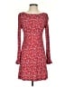 Free People Floral Red Casual Dress Size S - photo 1