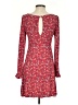 Free People Floral Red Casual Dress Size S - photo 2