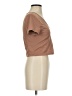 Yogalicious Brown Short Sleeve T-Shirt Size S - photo 4