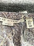 Max Studio 100% Silk Blue 3/4 Sleeve Silk Top Size M - photo 7