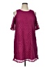 CHRIS McLaughlin 100% Polyester Burgundy Cocktail Dress Size 16 - photo 1