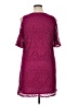 CHRIS McLaughlin 100% Polyester Burgundy Cocktail Dress Size 16 - photo 2