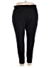 RBX Solid Black Casual Pants Size 3X - photo 2