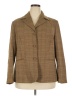 Jessica London Plaid Brown Blazer Size 20 - photo 1