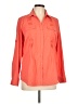 Columbia 100% Polyester Orange Long Sleeve Blouse Size L - photo 1