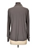 Anne Klein Gray Long Sleeve Blouse Size L - photo 2