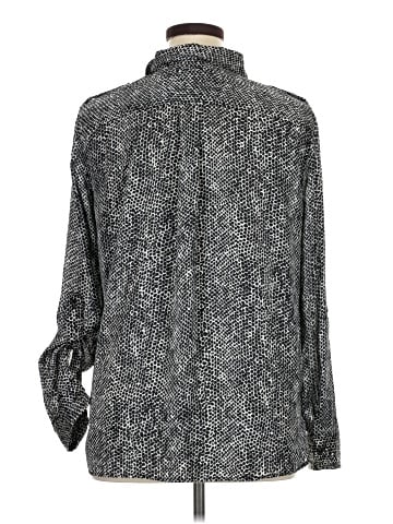 Jones New York Signature Long Sleeve Blouse (view 2)