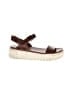 Mia 100% Leather Brown Sandals Size 6 1/2 - photo 1