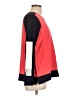 J'envie Color Block Red Long Sleeve Top Size L - photo 4