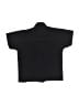 Unbranded Black Short Sleeve Button-Down Shirt Size 2 - photo 2
