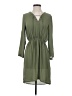 Mossimo 100% Polyester Solid Green Casual Dress Size XS - photo 1