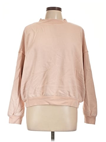 Madewell Relaxed Mockneck Sweatshirt (view 1)