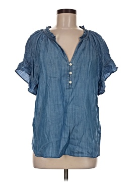 Lands' End Short Sleeve Blouse