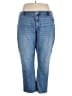 Old Navy Solid Blue Jeans Size 22 - photo 1
