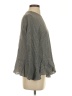Zara Gray Long Sleeve Blouse Size XS - photo 4