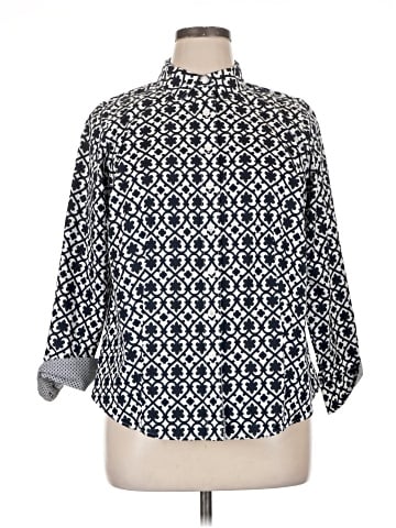Talbots 3/4 Sleeve Blouse (view 1)