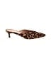 J.Crew Animal Print Brown Mule/Clog Size 12 - photo 1