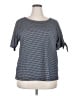 Talbots Gray Short Sleeve Top Size 2X - photo 1