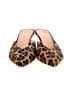 J.Crew Animal Print Brown Mule/Clog Size 12 - photo 2