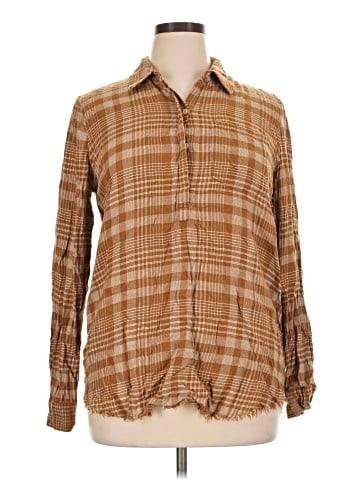 Carve Designs Long Sleeve Blouse (view 1)