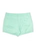J.Crew 100% Cotton Solid Green Shorts Size 10 - photo 2
