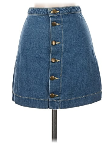 American Apparel Denim Skirt (view 1)