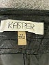 Kasper 100% Polyester Gray Coat Size 16 - photo 6