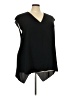 RACHEL Rachel Roy 100% Polyester Black Sleeveless Blouse Size 3X - photo 1