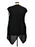RACHEL Rachel Roy 100% Polyester Black Sleeveless Blouse Size 3X - photo 2
