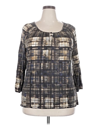 Liz Claiborne 3/4 Sleeve Blouse (view 1)